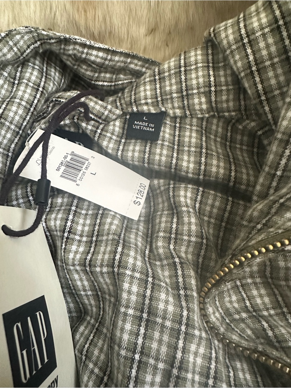 Gap × Madhappy
Gap x MadHappy plaid anorak large - Picture 7 of 7